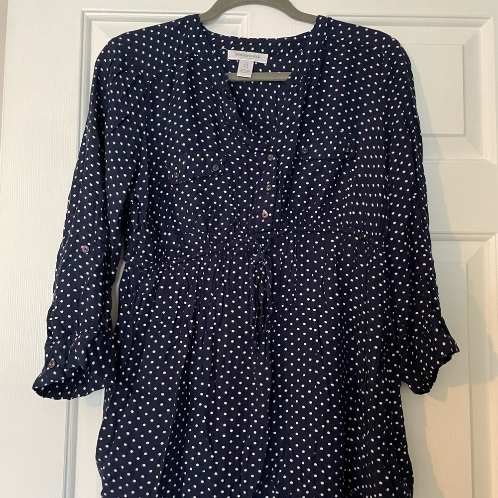 Motherhood maternity blouse size L